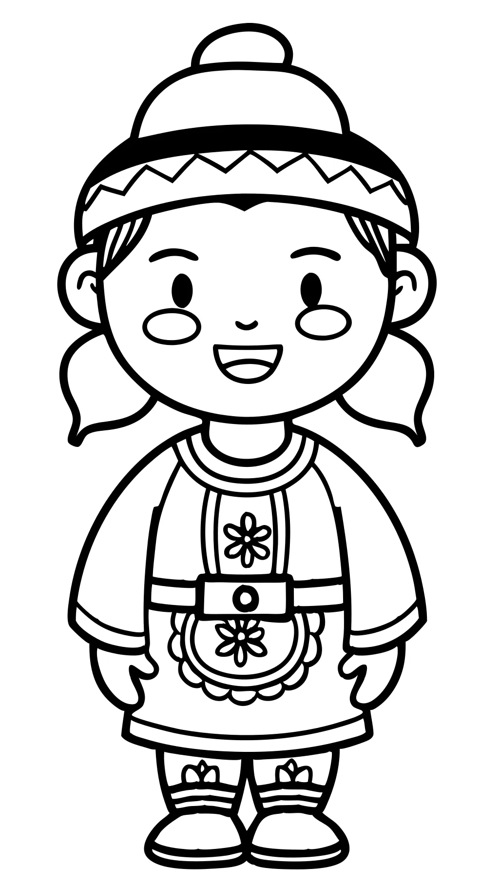 aapi coloring pages for kids